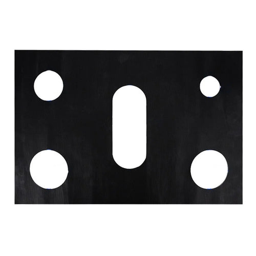 1Pc 5-Hob Stove Burner Cover Non-Stick Heat Resistant PTEF Fiberglass Cloth Stovetop Burner Protector - 1