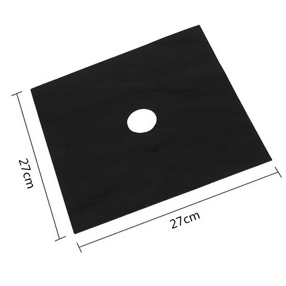 Easy to Wipe Clean Fiberglass Cloth Stove Burner Oil-proof Cover Gas Stove Burner Liner Non-Stick Gas Range Protector - 5