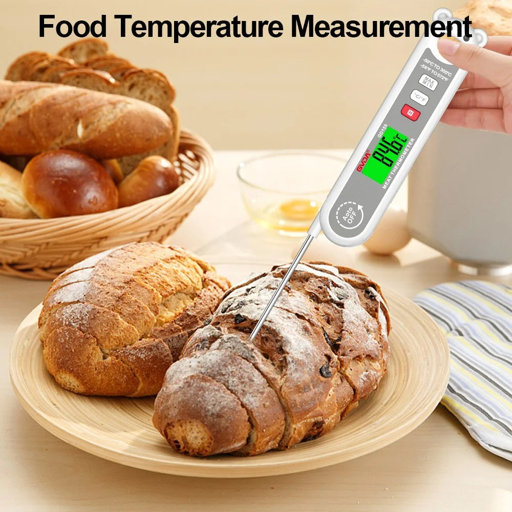 GVDA GD159 Digital Food Thermometer Meat Oil Milk Temperature Measure Tool (BPA Free, No FDA Certification) - 3