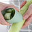 Stainless Steel Peeler with Storage Compartment Herb Stripping Kitchen Tool (BPA Free, No FDA Certificate) - Green - 5