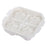 Creative 4 Cells Large Ice Ball Making Box PP Frozen Ice Cube Mold (BPA Free, No FDA Certificate) - Polygonal Star Shape - 1