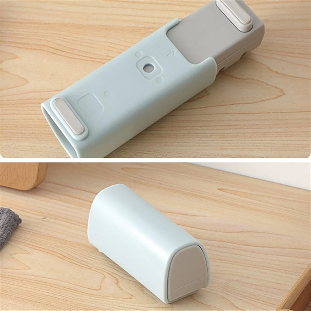 Kitchen 2-stage Knife Sharpener Household Multifunctional Handheld Knife Sharpening Stone - Grey Blue - 4