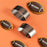 6Pcs / Set Rugby Fondant Cake Frame Cookie Cutters Biscuit Embosser Mold (BPA Free, No FDA) - 6