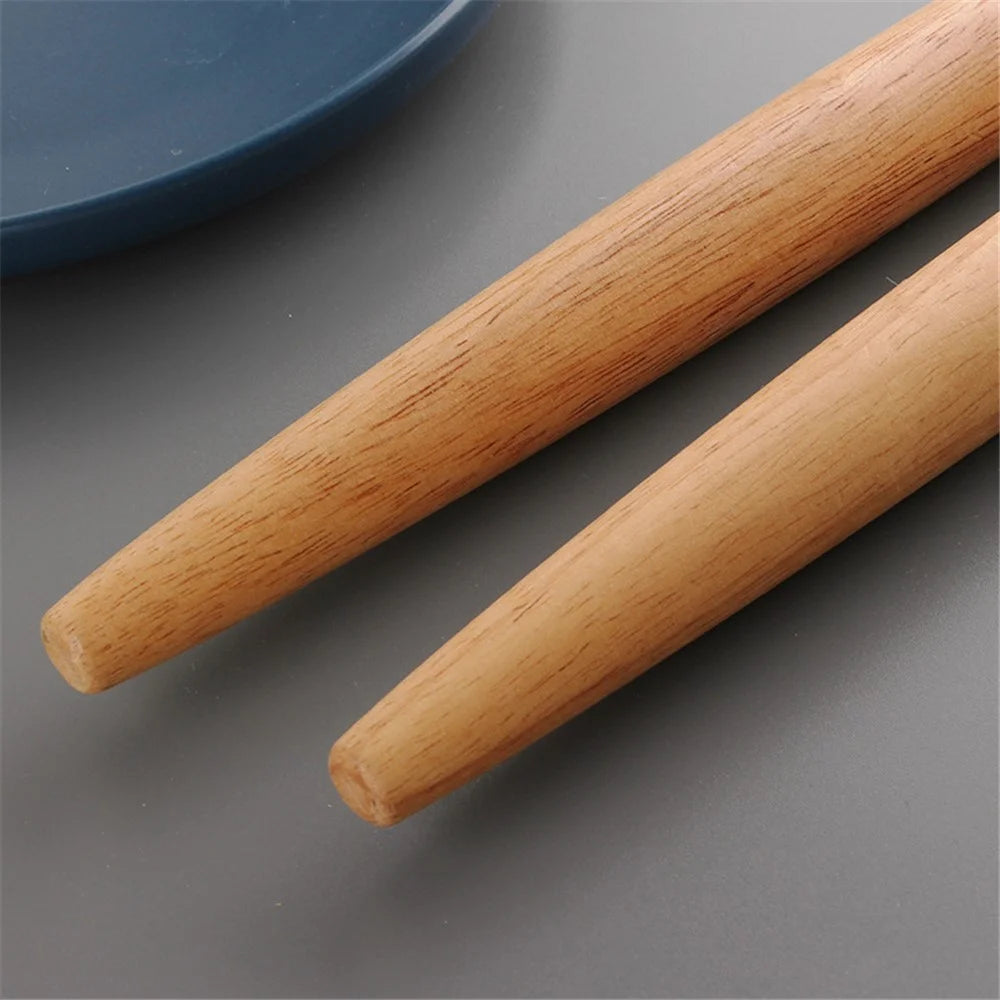 Flour Stirrer Wood Handle Stainless Steel Coil Dough Stirrer Kitchen Tool (BPA Free, No FDA) - Double Coil - 7
