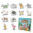 12Pcs Cartoon Animal Cookie Cutter DIY Baking Stainless Steel Fondant Mold (BPA Free, No FDA) - 6