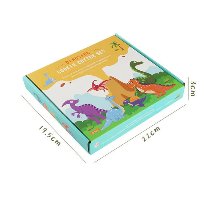 12Pcs Cartoon Animal Cookie Cutter DIY Baking Stainless Steel Fondant Mold (BPA Free, No FDA) - 7