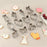 12Pcs / Set Easter Series Cookie Cutters 430 Stainless Steel Biscuits Baking Mold (BPA-Free, No FDA) - 4