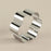 12Pcs / Set Easter Series Cookie Cutters 430 Stainless Steel Biscuits Baking Mold (BPA-Free, No FDA) - 5