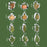 12Pcs / Set Cookie Cutters 430 Stainless Steel Biscuits Baking Mold (BPA-Free, No FDA) - Thanksgiving Series - 5