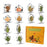 12Pcs / Set Cookie Cutters 430 Stainless Steel Biscuits Baking Mold (BPA-Free, No FDA) - Thanksgiving Series - 6