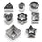 24PCS Biscuits Baking Mold Stainless Steel Cake Ring (BPA-Free, No FDA) - Style A - 6