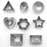 24PCS Biscuits Baking Mold Stainless Steel Cake Ring (BPA-Free, No FDA) - Style A - 7
