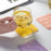 17*17cm Leaf Design Silicone Bowl Dish Heat Insulation Pad Dining Table Placemat - Lemon Yellow - 5