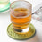 17*17cm Tiger Pattern Round Silicone Heat Resistant Mat Dining Table Placemat - Matcha Green - 2