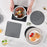 Round Silicone Anti-scalding Bowl Dish Pad Dining Table Protection Mat - Grey - 4