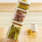 550ml Push Button Airtight Square Container Grains Coffee Snacks Kitchen Food Storage Canister (BPA-Free, No FDA) - Green - 4