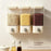 Size L Plastic Wall Mounted Airtight Grain Storage Container with Press Dispenser (BPA Free, No FDA) - 3