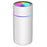 L05 Colorful Atmosphere Light Car Humidifier Air Purification Multi-function Mini Humidifier USB Powered - White - 2
