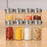 8Pcs Clear Glass Spice Jar Set with 360 Degree Rotating Base Kitchen Condiment Container (BPA Free, No FDA) - 6
