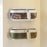 Spice Rack Wall Mounted No Drill Kitchen Organizer Multi-Functional Seasoning Container Set with Sealed Lids - Beige - 5