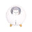 Creative Lovely Planet Cat Humidifier with Night Light Function - White - 1