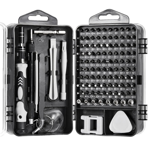 115Pcs/Set Multi-function Screwdrivers for Clock Mobile Phone PC Disassembly Repair Precision Tools - 1