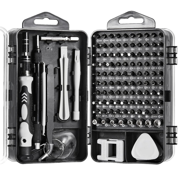 115Pcs/Set Multi-function Screwdrivers for Clock Mobile Phone PC Disassembly Repair Precision Tools - 1