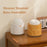 H42 Imitated Silicone Steamed Stuffed Bun Mini Mute Home Humidifier Air Moisturizing USB Mist Diffuser with Night Light - 2