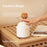 H42 Imitated Silicone Steamed Stuffed Bun Mini Mute Home Humidifier Air Moisturizing USB Mist Diffuser with Night Light - 4