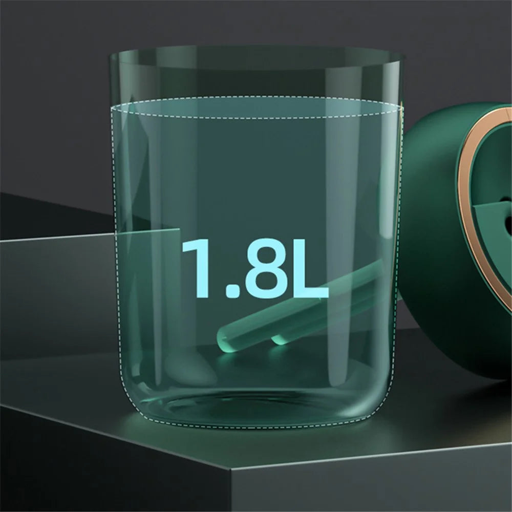 BK-J88 USB Humidifier Mute Home Office Dual Mist Outlet Skin Moisturizing Fine Mist Diffuser - 4