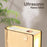 EH0013 Book Shape Wooden USB Humidifier Home Mute Mist Diffuser Night Light - White Maple Wood - 4