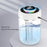 X13 3L Large Capacity Auto Power-off Double Nozzles Humidifier Mute Fine Mist Diffuser Sprayer with LED Light - 3
