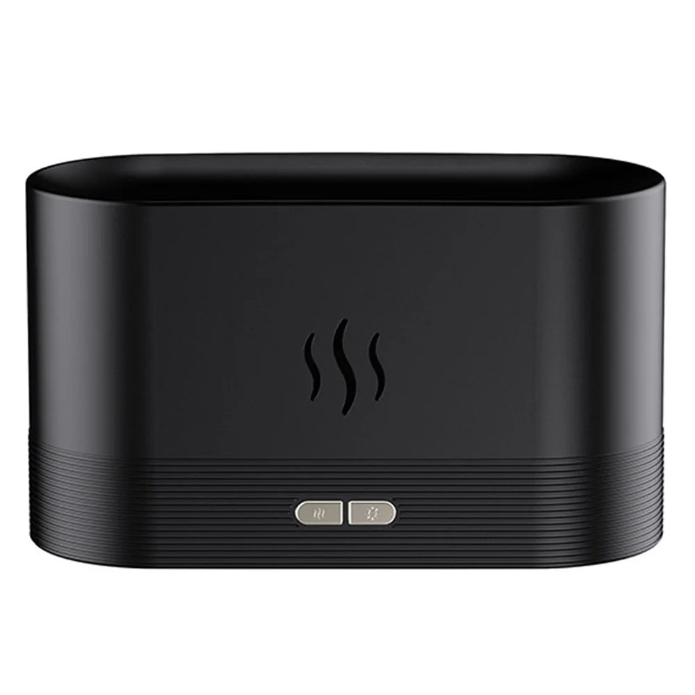 DQ701 Portable 180ml Desktop Aromatherapy Essential Oil Humidifier Quiet Ultrasonic Room Home Air Humidifier Vaporizer - Black - 1