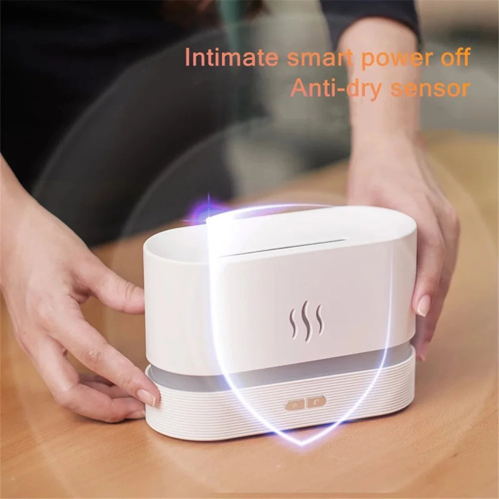 DQ701 Portable 180ml Desktop Aromatherapy Essential Oil Humidifier Quiet Ultrasonic Room Home Air Humidifier Vaporizer - Black - 4