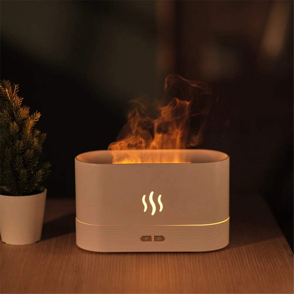 DQ701 Portable 180ml Desktop Aromatherapy Essential Oil Humidifier Quiet Ultrasonic Room Home Air Humidifier Vaporizer - Black - 5