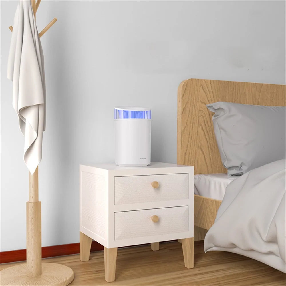 QD-H07 Mini Air Humidifier 2.5L Home Mute Essential Oil Aroma Mist Diffuser with Colorful Night Light - Black - 5
