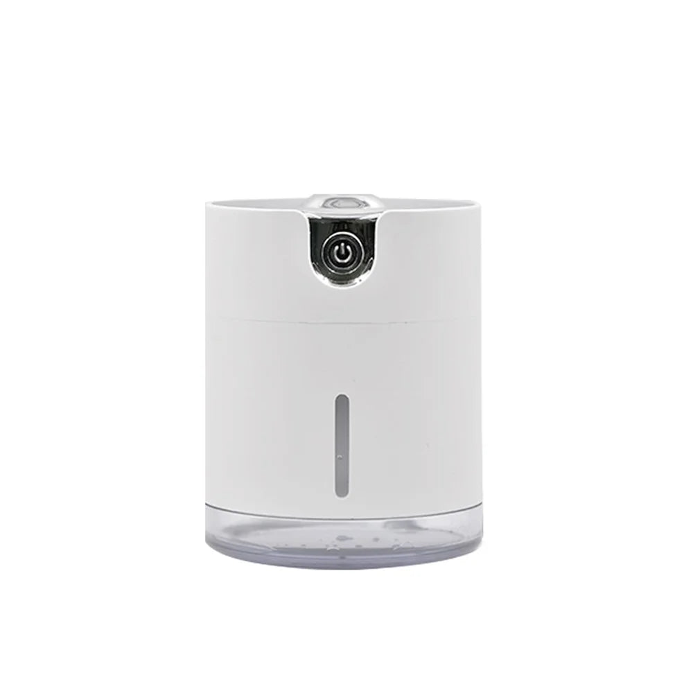 WT-H16 Portable Humidifier 300ml Capacity LED Light Silent Home Humidifier Diffuser for Home Car Office - White - 1
