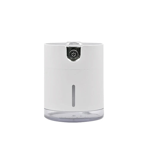 WT-H16 Portable Humidifier 300ml Capacity LED Light Silent Home Humidifier Diffuser for Home Car Office - White - 1