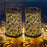 3D Dynamic Chrysanthemum Hollow Out Metal Outdoor Hanging Light Garden Solar Lantern, Size S - 2