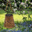 Trapezoidal Garden Solar Lantern Butterfly Hollow Out Iron Art Outdoor Hanging Light - 7