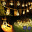 Waterproof Garden Lamp Hemp Rope Solar Patio Light with 16 Shatterproof Bulbs - 7