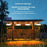 A2 35 LED Single Head Solar Powered Hanging Lamp Outdoor Waterproof Remote Control Light - Warm White - 6