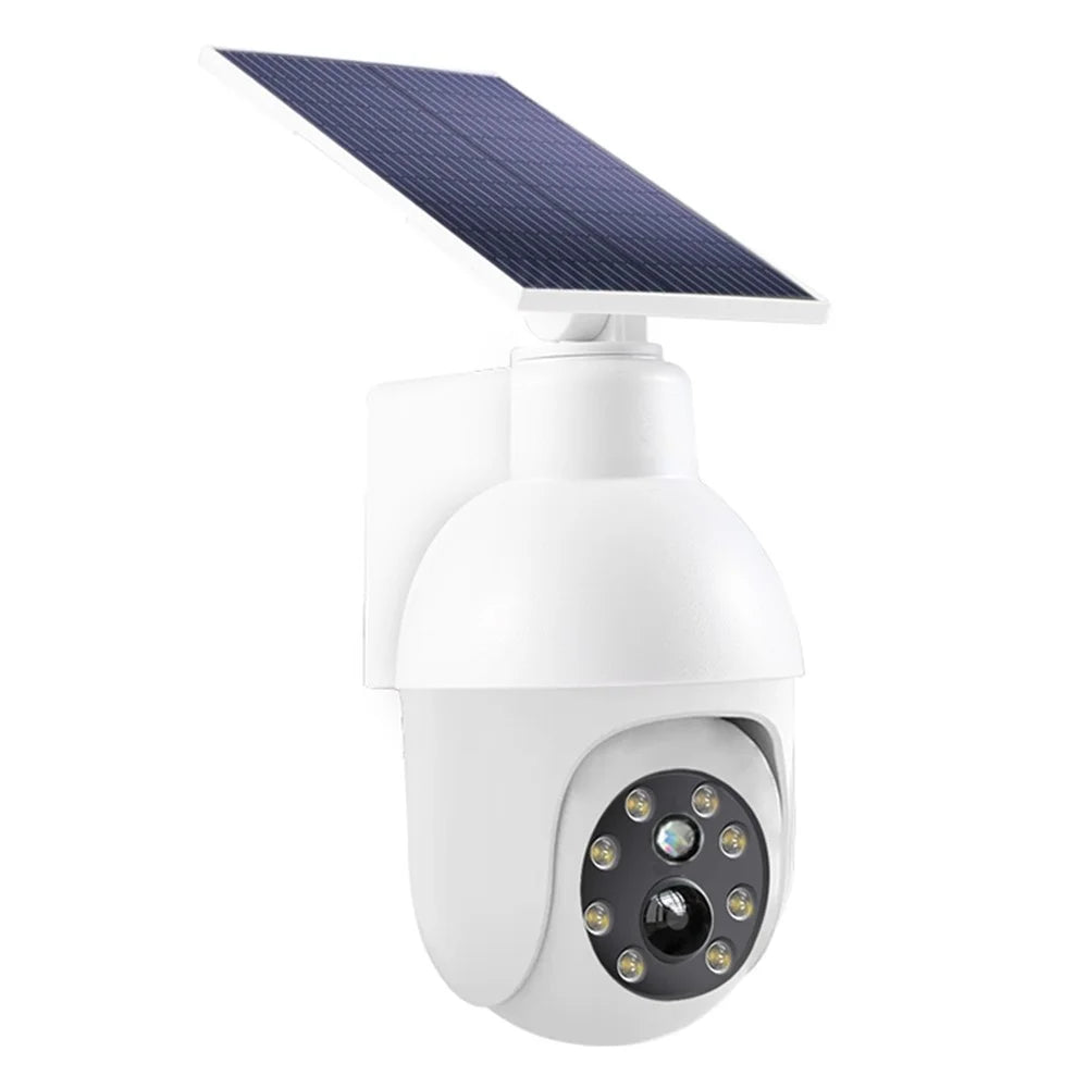 HW1004 Solar Fake Safety Camera Design Security Light Motion Sensor Outdoor Waterproof IP64 LED Lamp for Garden Patio - 1