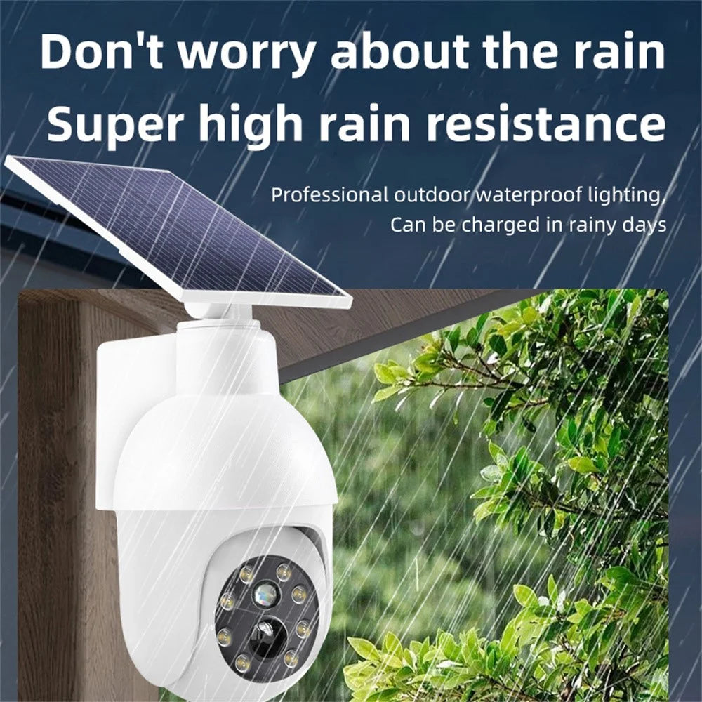 HW1004 Solar Fake Safety Camera Design Security Light Motion Sensor Outdoor Waterproof IP64 LED Lamp for Garden Patio - 3