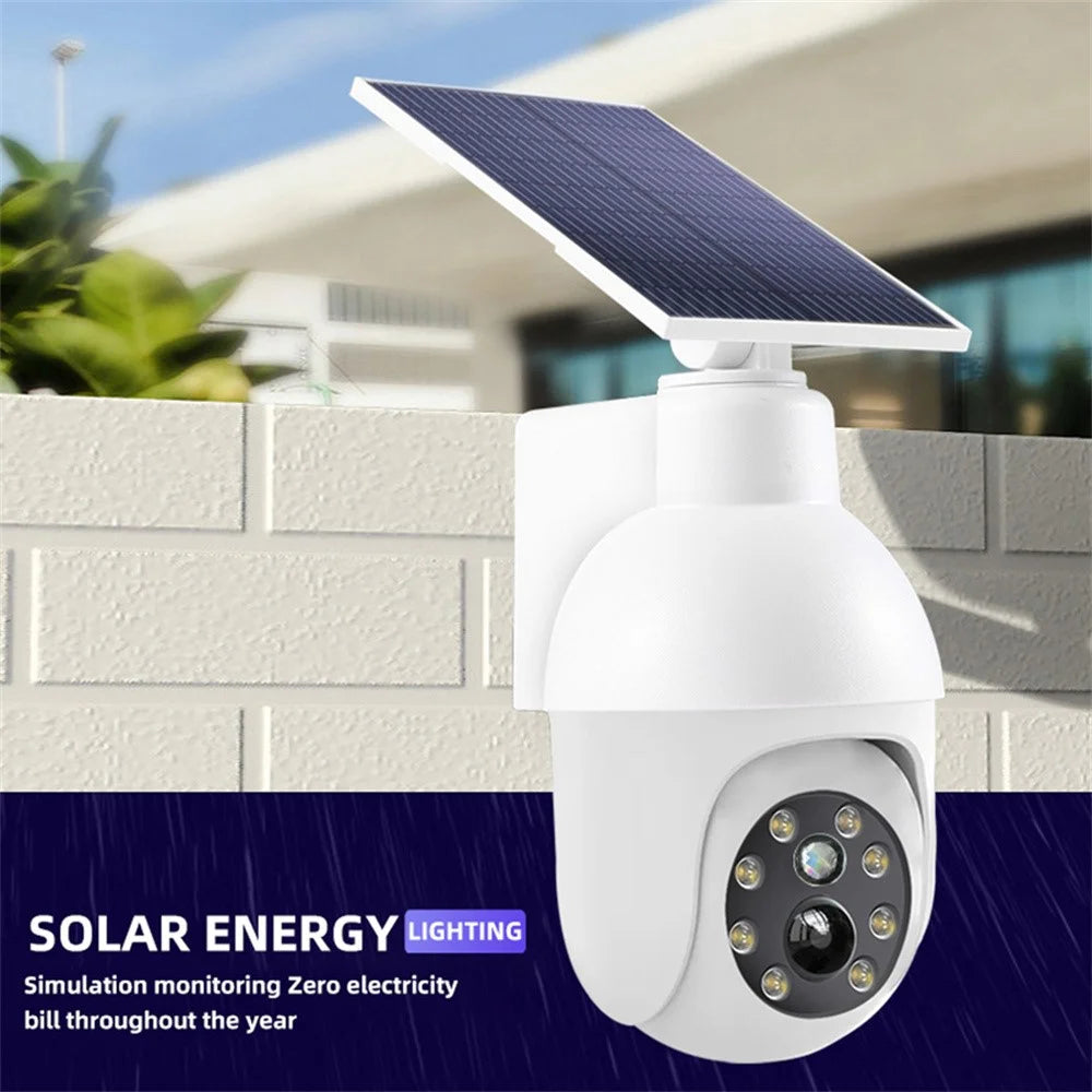 HW1004 Solar Fake Safety Camera Design Security Light Motion Sensor Outdoor Waterproof IP64 LED Lamp for Garden Patio - 6