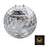 Solar Floating Pool Globe Light IP65 Waterproof Honeycomb-textured Garden Pond Decoration Lights - Small Size 10cm  /  Warm Yellow Light - 1