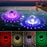 Solar Floating Pool Globe Light IP65 Waterproof Honeycomb-textured Garden Pond Decoration Lights - Small Size 10cm  /  Warm Yellow Light - 5