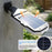 171 LEDs Solar Light Outdoor Wall Light Motion Sensor Waterproof 3 Mode Lamp with Remote Control for Garden - YJ-T-173 - 3