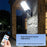 171 LEDs Solar Light Outdoor Wall Light Motion Sensor Waterproof 3 Mode Lamp with Remote Control for Garden - YJ-T-173 - 6