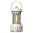 Rechargeable COB Camping Light Retro Style Tent Hanging Light Lantern Lamp for Hiking Evening Party, Size: L - White - 1